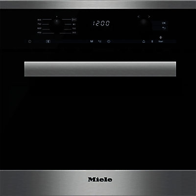 Miele M6260 TC Microwave Oven, Clean Steel
